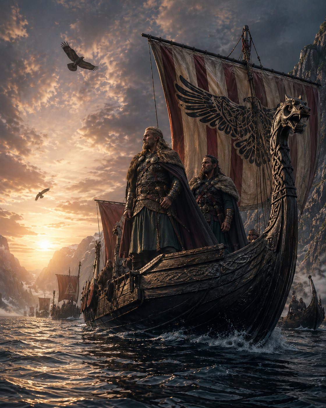 Bjornstrand — alternative-history Norse saga world art